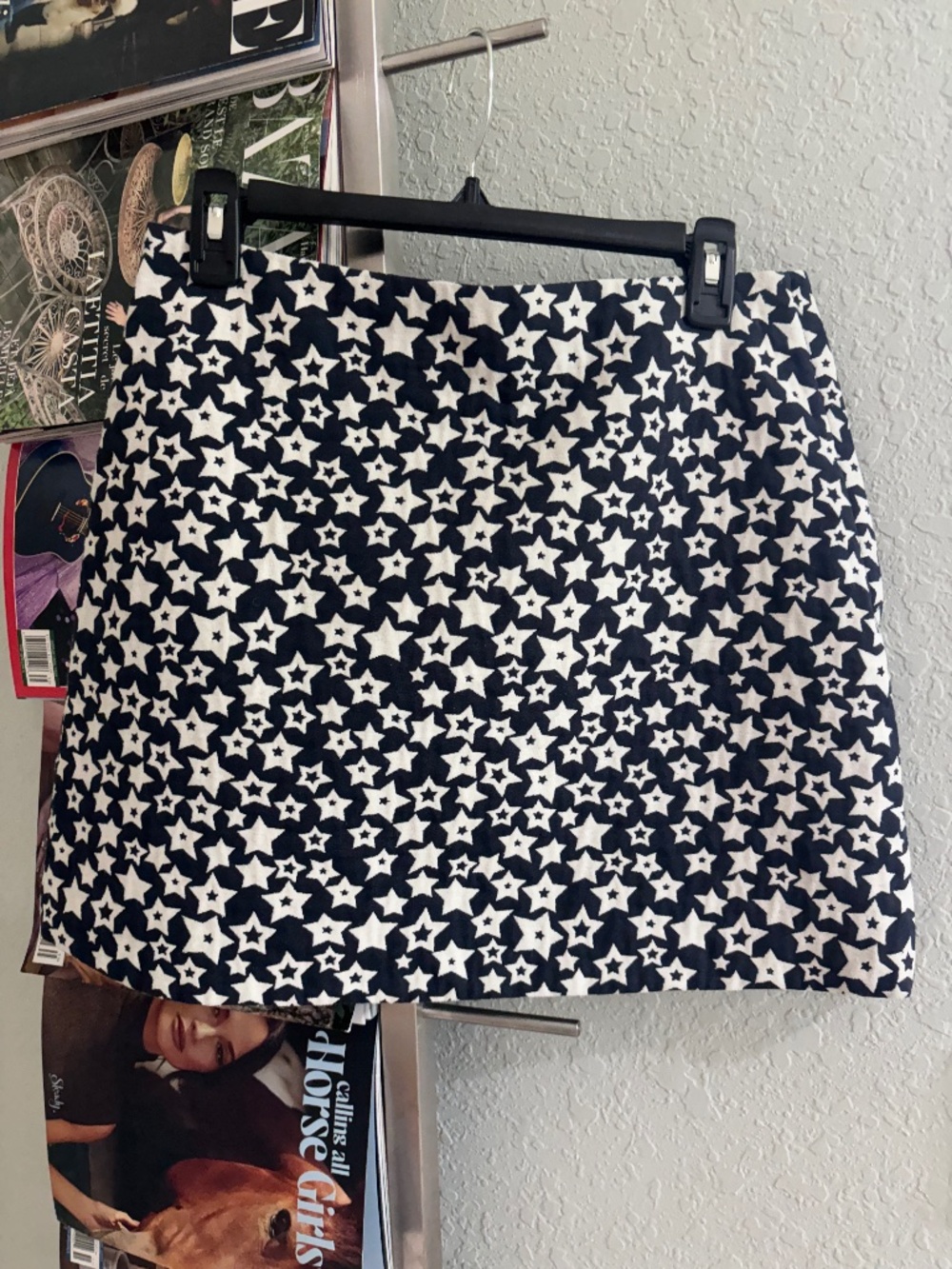 & other stories navy skirt